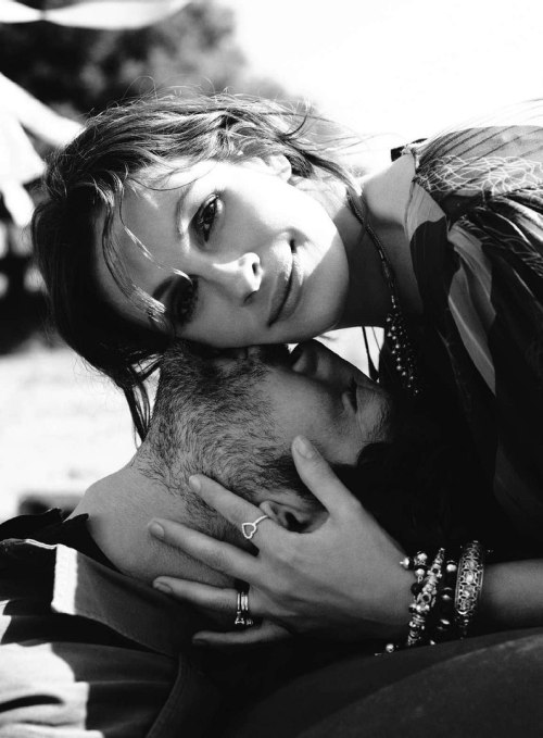 Javier Bardem &amp; Julia Roberts by Carter Smith for Elle, September 2010