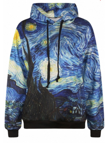 ruby-woo-s: Cool Trendy Sweatshirts  Oil Painting  //  Digital Tree  Blue Galaxy