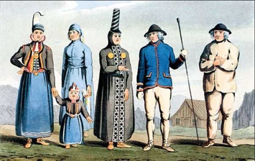 Icelandic Folk Costumes Íslenski Þjóðbúningurinn is the name for the national or folk costumes of Ic
