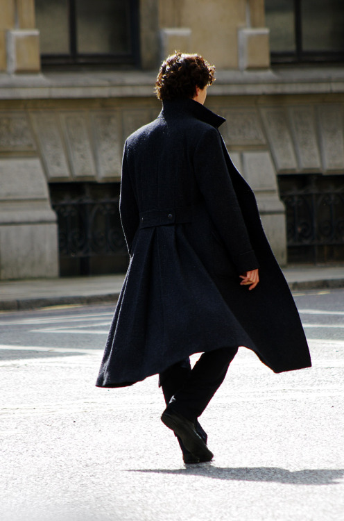 sherlock-series: Photo by halflink. of all the ships I ship, I think I ship Sherlock/his Belstaff th