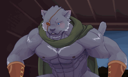 dudedle:  New animation test from Night Attack : Beast Warrior 