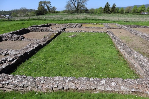 The Courtyard House, Caerwent Roman Town, Monmouthshire, 6.5.18.This is my first ever visit to Caerw