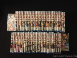(Update from this post) My Gintama tankobon collection is now 100% complete up to the current volume - 65!Don’t want this series to end&hellip;  (╥_╥)  