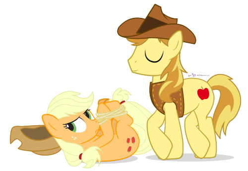 braeburn-corner:  dragonbait-ep:  I Win. by dm29  Cousin Rivalry ;)  X3