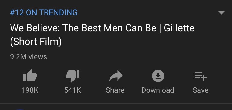 lesbriian: lesbriian:    men are really upset about this huh   gillette: men…we