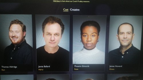 Following the Government’s announcement yesterday, I decided to check the Cursed Child website and l