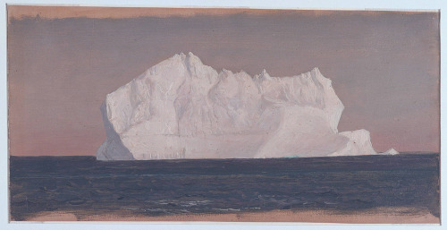 Frederic Edwin Church, Iceberg studies, 1859. Drawings. Via Cooper Hewitt Collection.