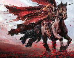 artsfantasia:  Bloody_Wind by Kuang Hong