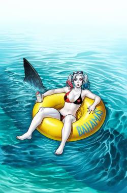 spyrale:    Harley Quinn #8 by  Frank Cho