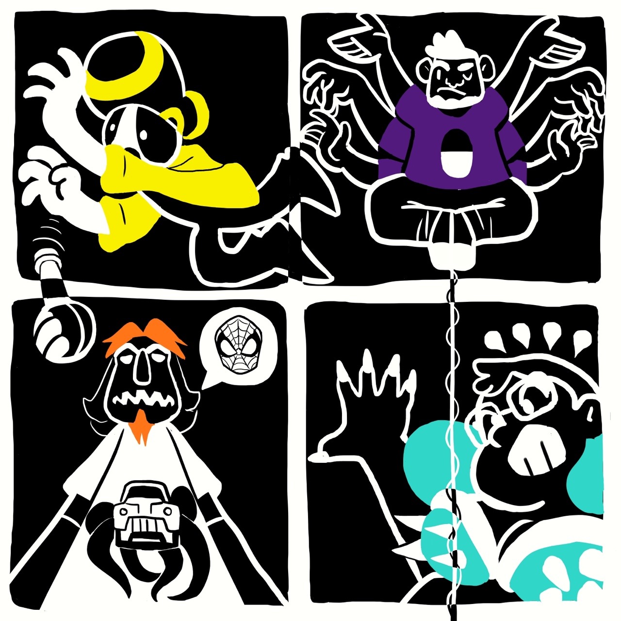 pan-pizza: dogdraws: Padcast stuff This would make a great T shirt 