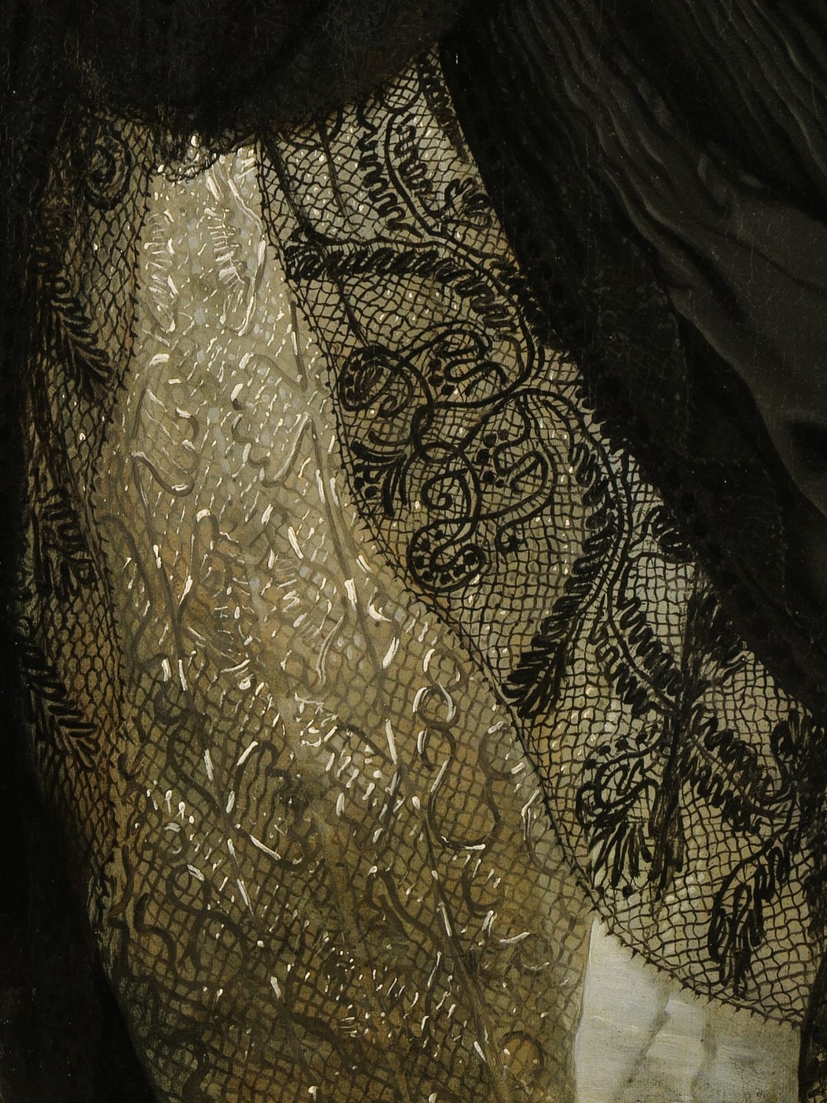 Art Details — John Everett Millais — Joan Of Arc. Detail. 1865