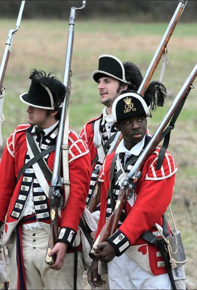 BRITAINS American Revolution British 10TH pied Light Infantry atteignant #1 18040 