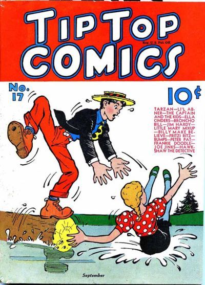 pulpsandcomics2:  Tip Top Comics #17  September 1937     cover by Al Capp