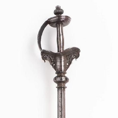 art-of-swords:  Rare combined Axe and Matchlock Pistol Dated: 17th century Culture: South Indian Measurements: 86.2cm (34 inches) Provenance: Robin Wigington, The Arms & Armour Gallery, Poet’s Arbour Formed with crescentic blade with reinforced