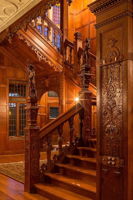 steampunktendencies:The Crocker Mansion in Mahwah, New Jersey, a 55,000 square foot