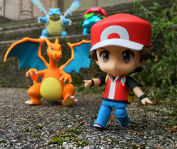 pokemon:  Nendoroid Red is ready for battle!