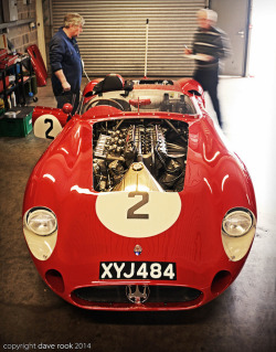 wellisnthatnice:  Mark Knopfler’s 1957 Maserati 300S - 2014 Donington Historic Festival by Motorsport in Pictures on Flickr.