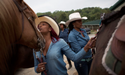 juelzsantanabandana: babeobaggins:  The Cowgirls of Color: the black women’s team bucking rodeo trends  BIG MOOD 