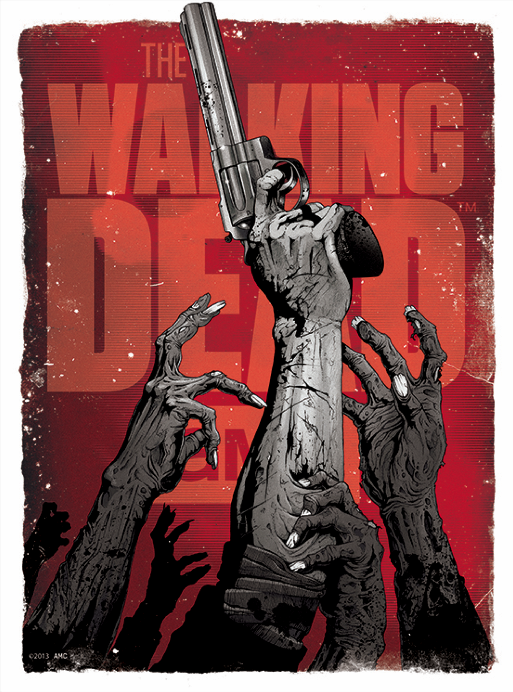 xombiedirge:  The Walking Dead by Hanzel Haro / Tumblr Part of the upcoming art