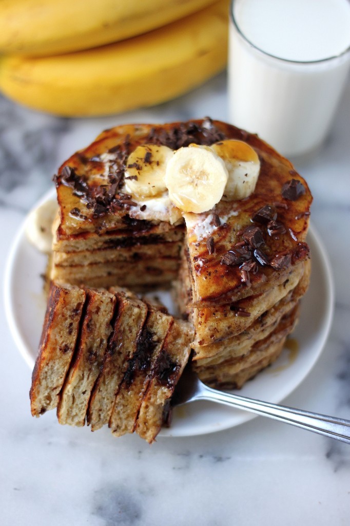 chocolatefoood:  Best Ever Banana Oat Pancakes 