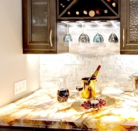 Single Wall Home Bar (Edmonton)