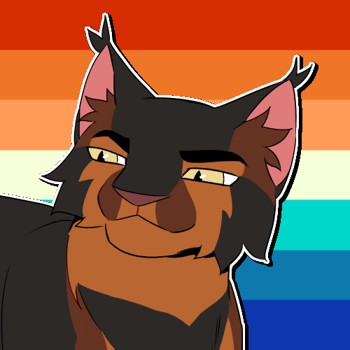 Cat Composer — Warriors Pride Icons Batch #1 Lesbian Mothwing •