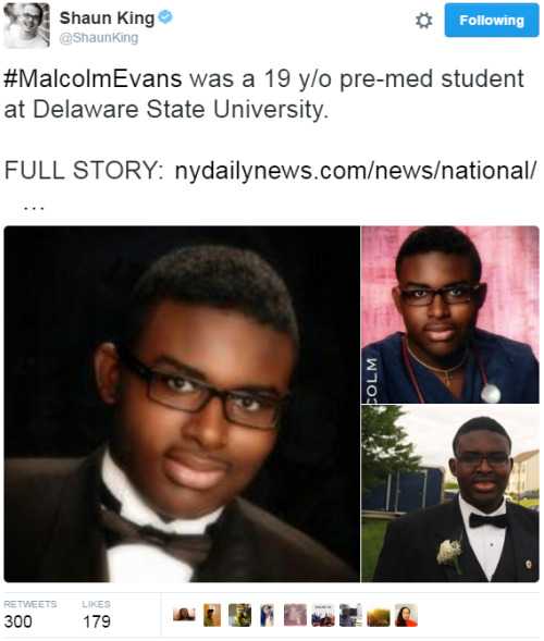 4mysquad:  Rip bro #MalcolmEvans 🙏🏾😢 #BlackLivesMatter #Racism #AmeriKKKa #US#StayWoke  