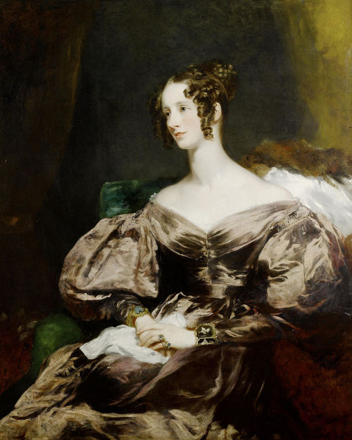 Portrait of Harriet, Countess Howe by Margaret Sarah Carpenter, 1834
