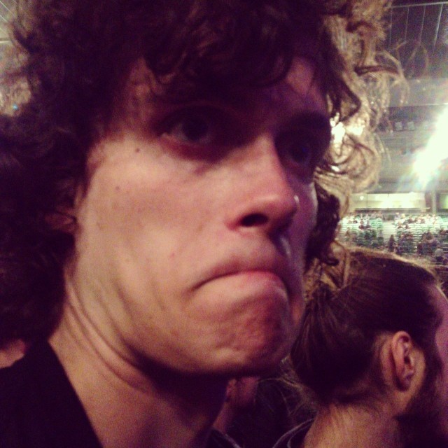 &lsquo;Im gona vomit with excitement&rsquo; hahaha XD #littlebrother #MUSE