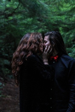 w3as3ly:  My girlfriend and I capturing our New Years kiss in Tacoma 😉 