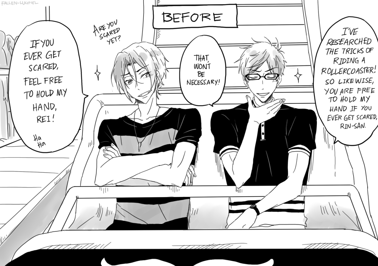 fallen-lucifiel:Tbh, I think Rin can handle extreme rides fairly well… but there’s