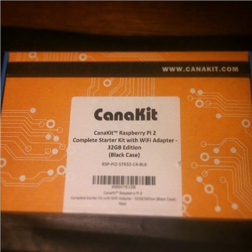 A new adventure #raspberryPi #raspberrypi2 #canakit #STEM