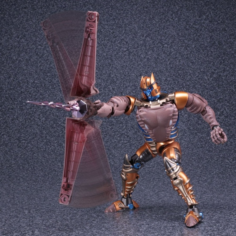 austinstoyblog: aeonmagnus:  Transformers Masterpiece MP-41 Dinobot - color prototype