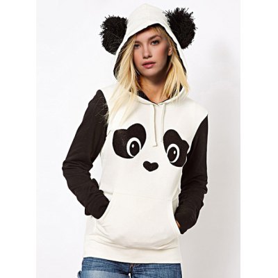 gearbestlife:  If you love panda,then you will love them. Panda Print Fleece Pullover Hoodie an