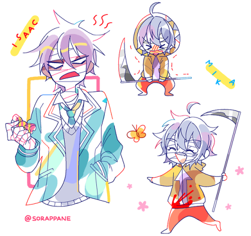 more mika doodles i forgot to post here (๑•́ ₃ •̀๑) first pic is an outfit swap with 