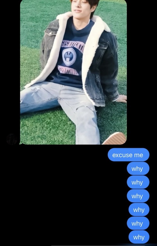 HELP MY SISTER TEXTED ME THIS AND THOUGHTS ARE BEEN THUNK