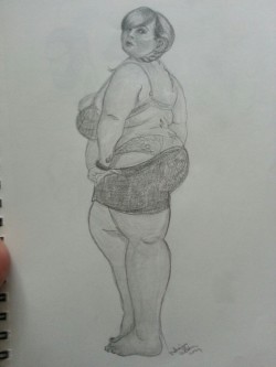 Lexxxiluxe A Quick Sketch I Did Of This Awesome Lady. Love Her Feet, And I Feel This