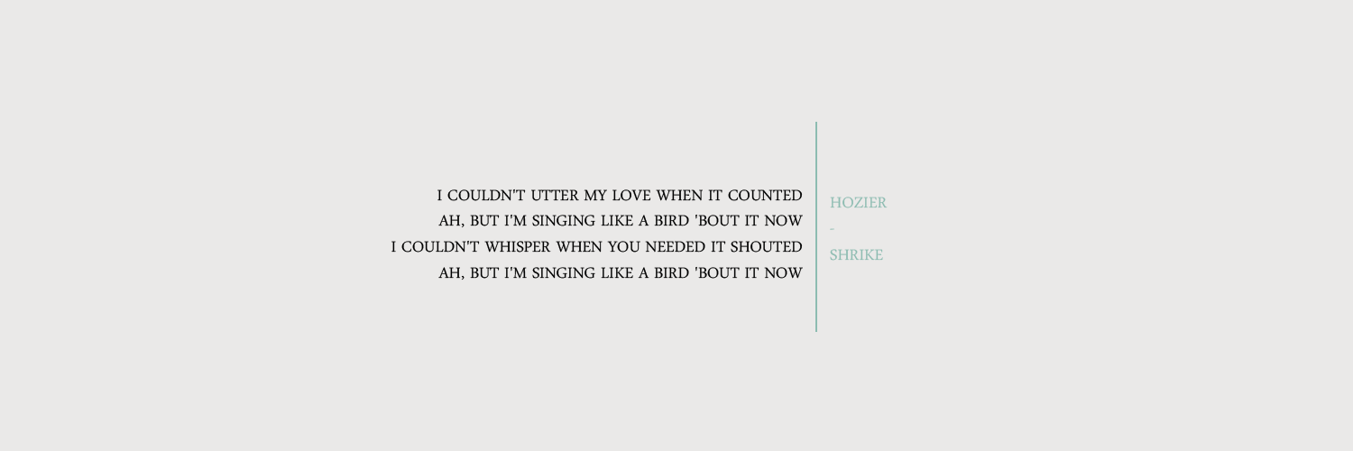 hozier headers on Tumblr