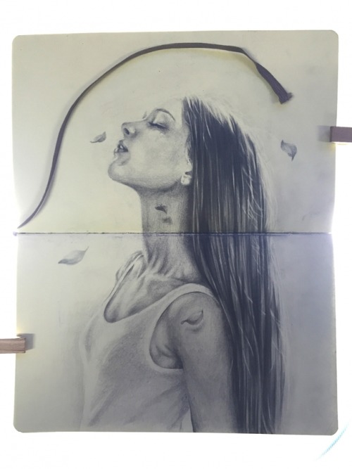 Thomas Hanandry (Indonesian, b. Surabaya, Indonesia) - From Graphite and Moleskine series, 2015  Dra