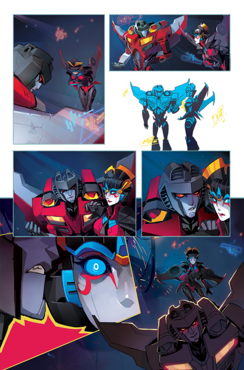 sluttygundams:fayren:Some clean versions of the pages that just went up on Newsrama. Windblade #1 co