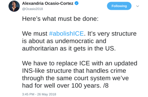 berniesrevolution:Abolish ICE and support Justice Democrats!