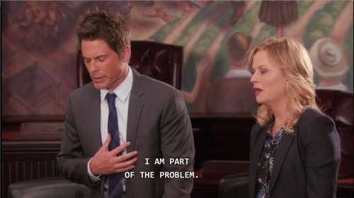 thatmogarguy:  Chris Traeger arrives at an important part in the development of a male feminist 