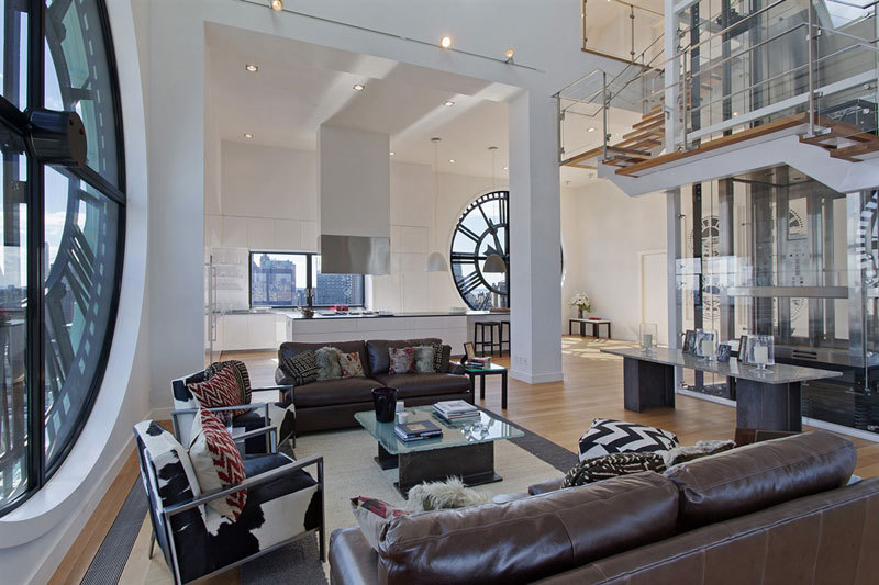 thewildheartsclub:  algaecomplex:  cotea: old clocktower converted into a penthouse