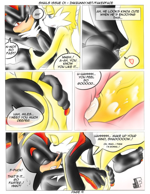 fluffygaysonicporn: Comic: ShailsArtist: FakerFaceLove this Comic so much &lt;3