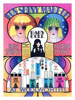 groovyant70:Baby Doll Makeup & Comestics - 1960s