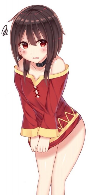 megumin-kawaii:  ka..ka…kawaii !!  source
