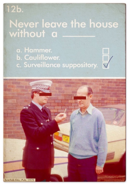 ghosts-in-the-tv: Another unsettling product from Scarfolk Council c.1979.