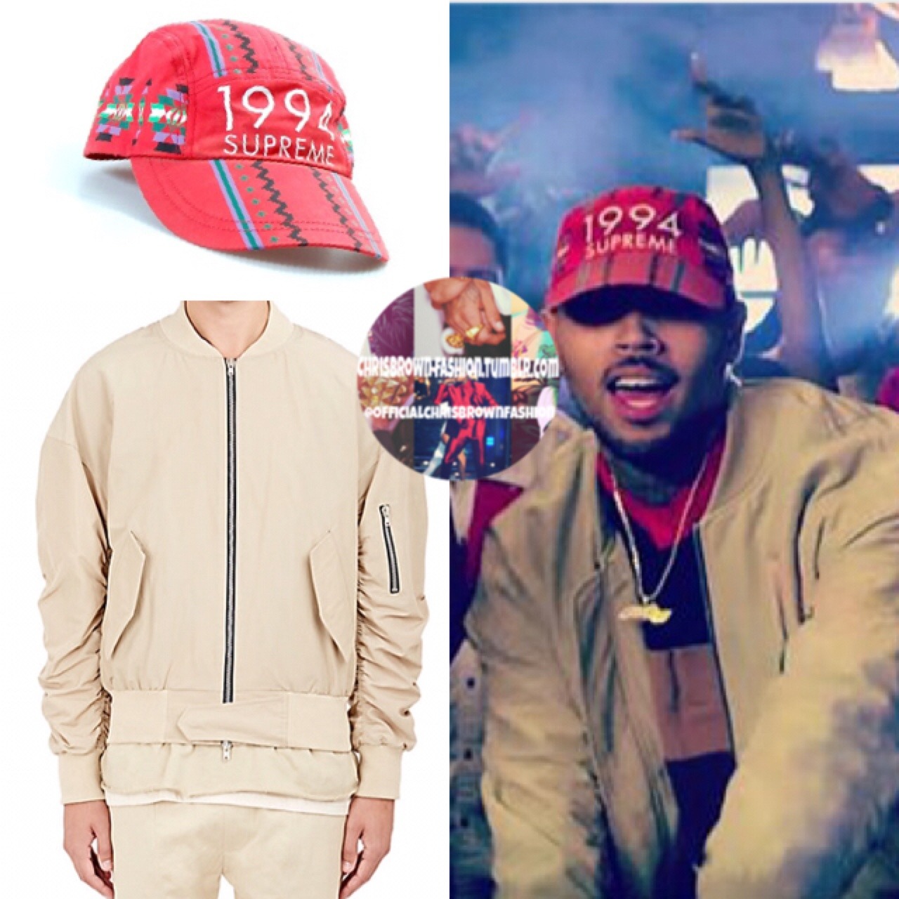 ✓ Swag Check: Chris Brown in Stüssy x New Era Raiders Snapback