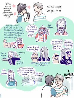suii-ne:  I joke now because I know the actual movie is going to make me bawl my eyes out 😭(I am awkward Victor btw)[on IG]