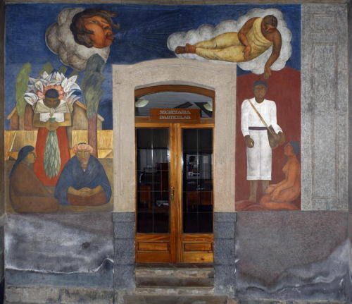 The Four Seasons  -  Diego Rivera  1923-1927.Mexican 1886-1957Chapingo National School of Agricultur
